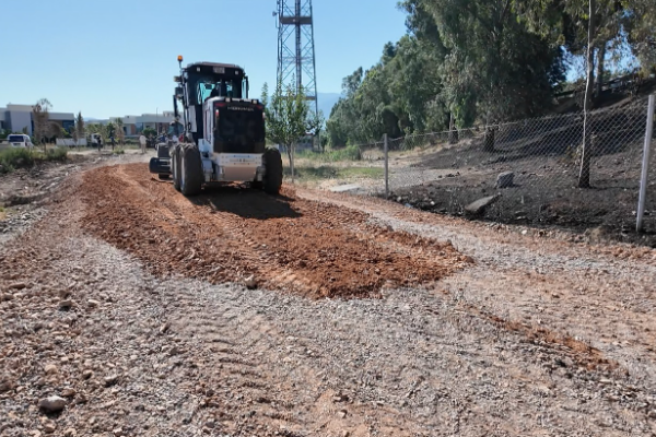 Bornova’da 6 bin 200 sokaktaki alternatif araç yolu yapım çalışmalarına başlandı