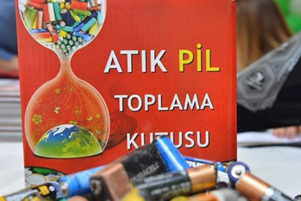 İzmir’de bir yılda 12 ton atık pil toplandı