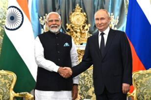 Hindistan Başbakanı Modi, Rusya Devlet Başkanı Putin ile görüştü