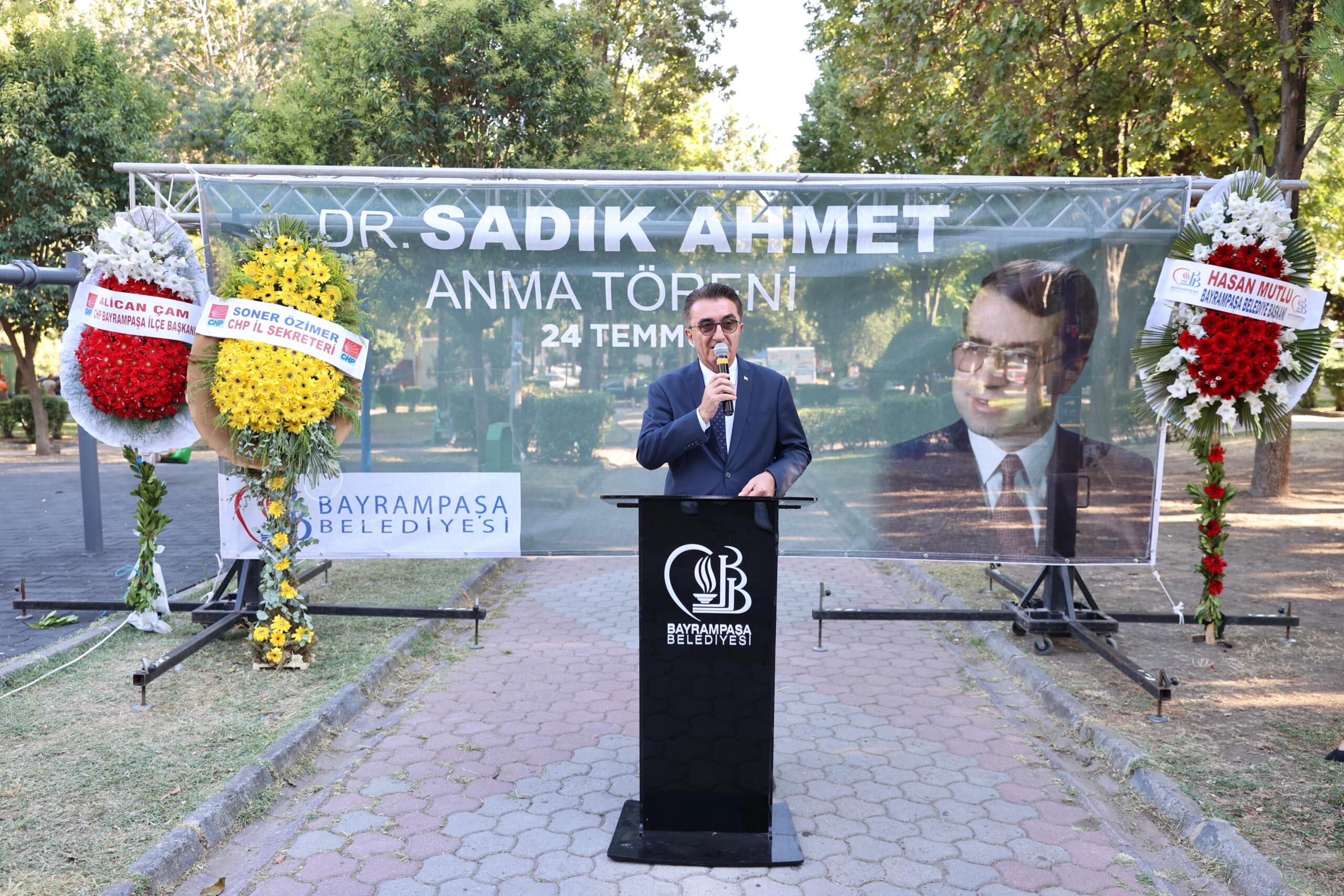 Dostluk Eşitlik Barış Partisi’nin kurucusu Dr. Ahmet, Bayrampaşa’da anıldı