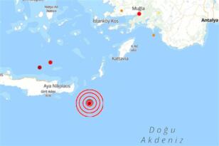 Akdeniz’de deprem