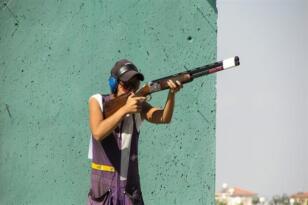 Milli atıcı Tarhan, 10 metre havalı tabanca finalinde 7’nci oldu