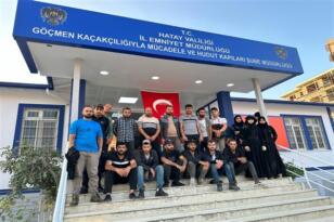 Hatay’da 28 düzensiz göçmen yakalandı