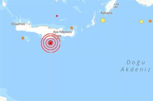 Akdeniz’de deprem