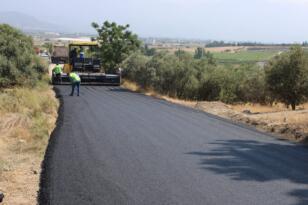 Hatay Büyükşehir Belediyesi’nin yol yapım çalışmaları