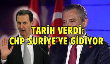 CHP Suriye’ye Gidiyor: Özgür Özel Gideceği Tarihi Verdi