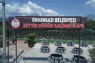 Orhangazi Belediyesi Zeytin Düğün Salonu hizmete giriyor