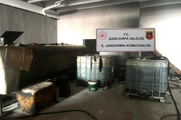 Şanlıurfa’da kaçak akaryakıt operasyonu