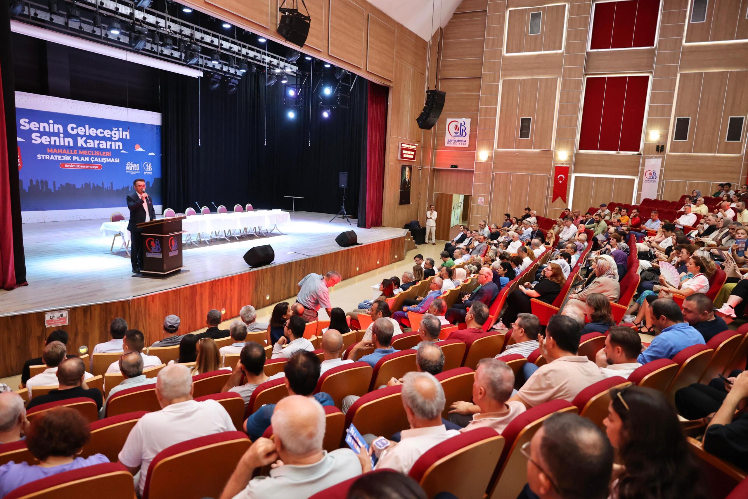 Bayrampaşa Belediyesi Mahalle Meclisinin ilk görüşmesi yapıldı