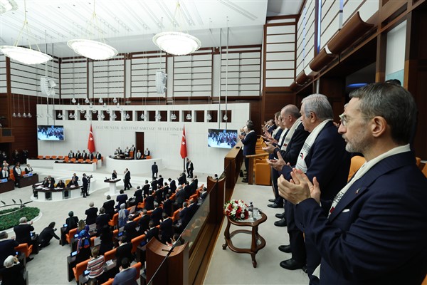 Cumhurbaşkanı Erdoğan, TBMM Filistin Konulu Olağanüstü Toplantısı’na katıldı