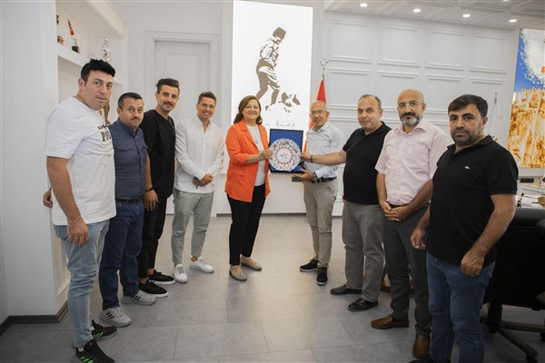 Afyonkarahisar Amatör Spor Kulüpler Birliği, Başkan Köksal’ı ziyaret etti