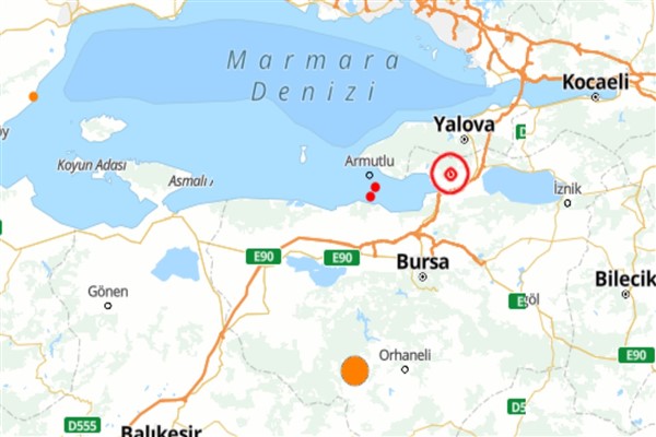 Bursa’da deprem